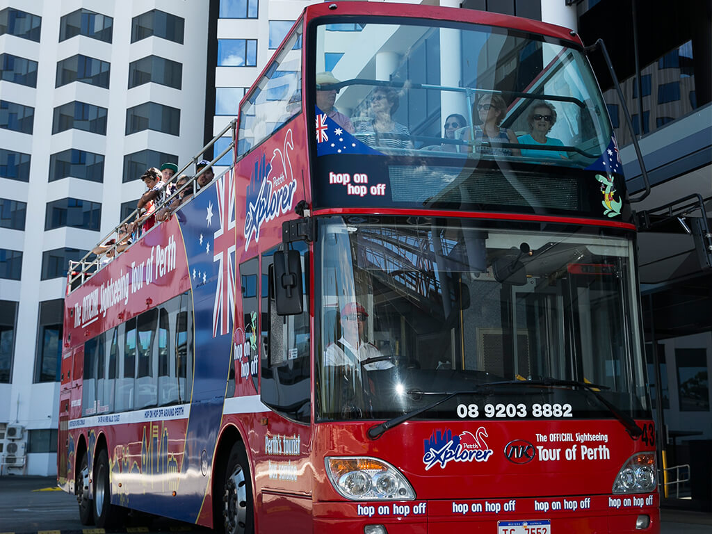 city bus tour perth