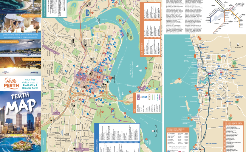 Perth City Map - Hello Perth