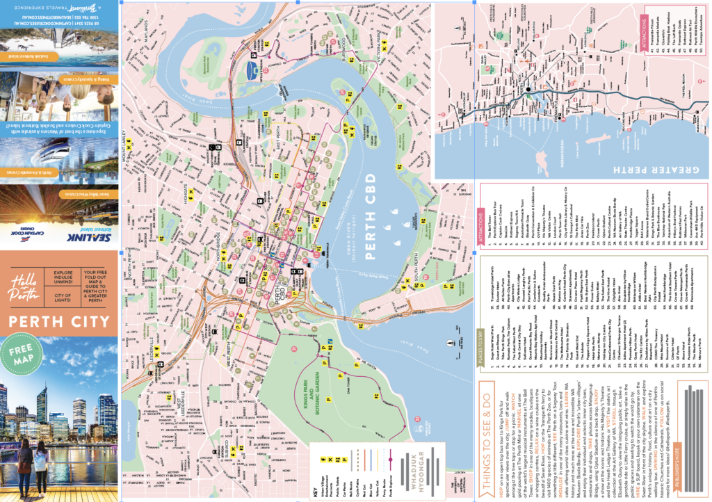 Perth City Map - Hello Perth