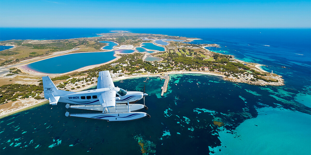 Swan River Seaplanes Rottnest Island Tour Scenic Flight Hello Perth