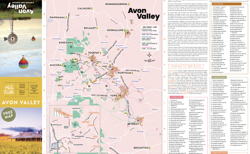 Avon Valley Map